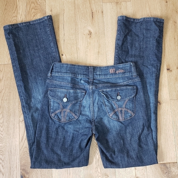 Kut from the Kloth Dark Blue Boot Cut Jeans - Picture 7 of 13